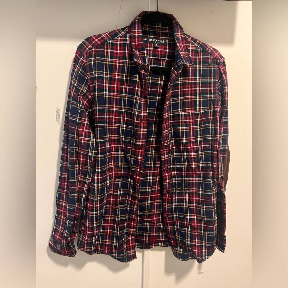 Men’s J Crew button up flannel